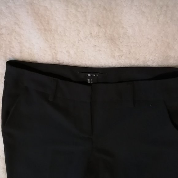 Forever 21, black dress ankle pants, size xs - Picture 2 of 10